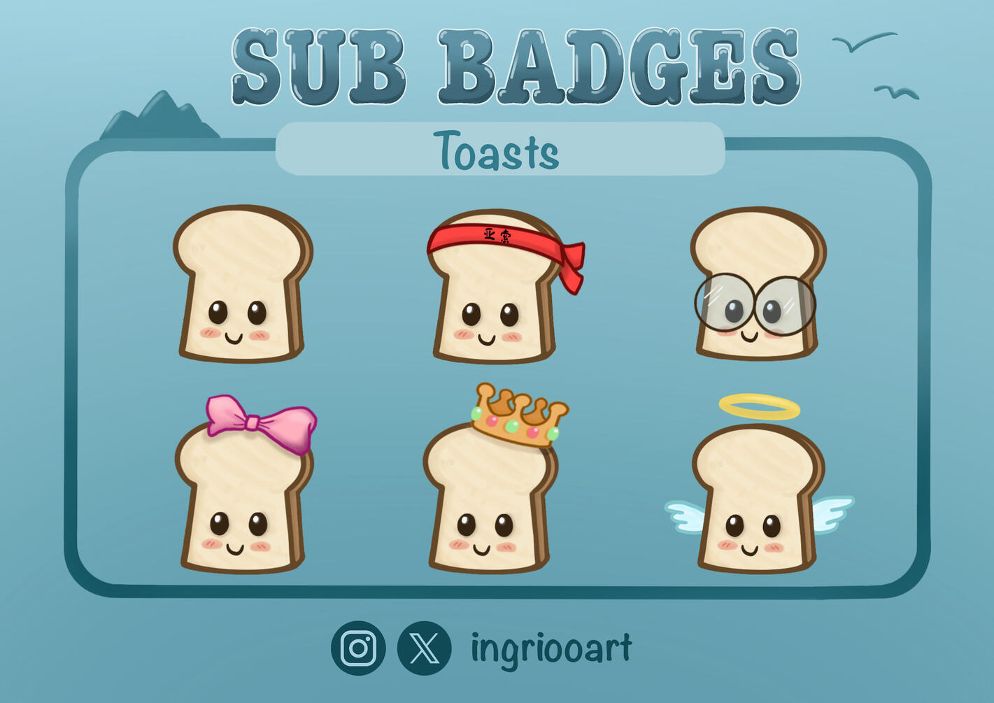 Toast badges